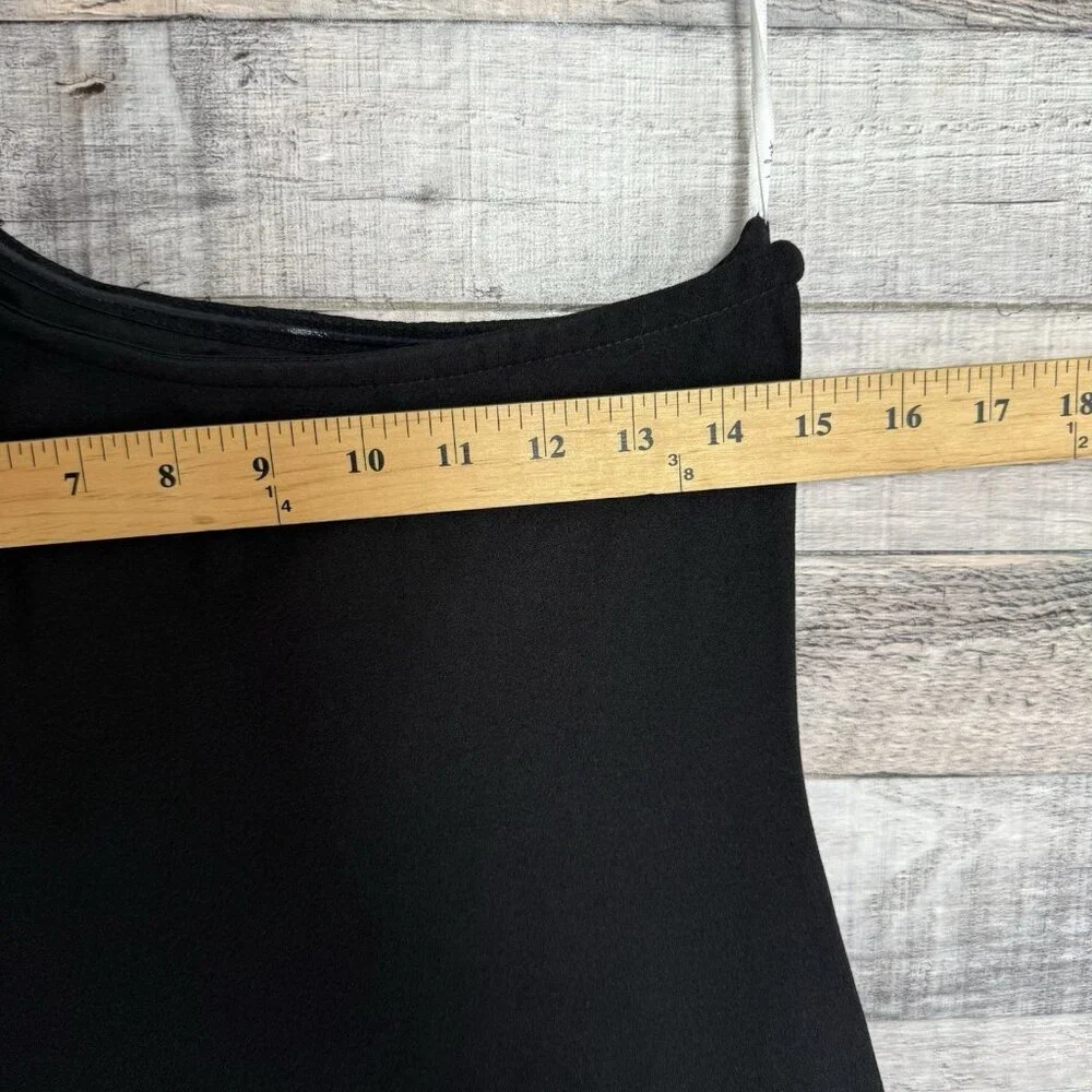 Lulus Dress One Shoulder Mini Dress Black Womens Size Medium NWT - Picture 6 of 10